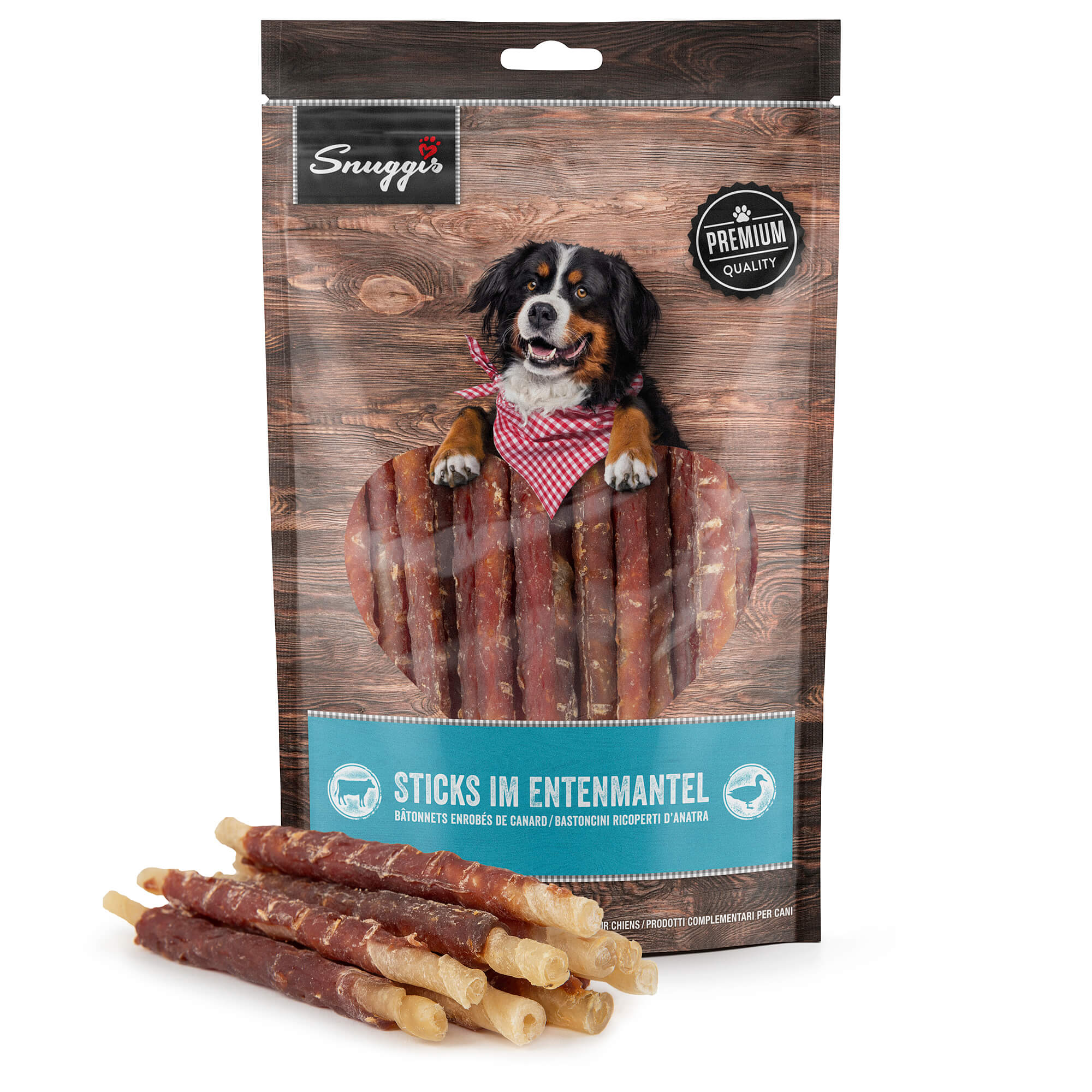 519.242-5 Snuggis Sticks im Entenmantel Snack für Hunde – Bild 1