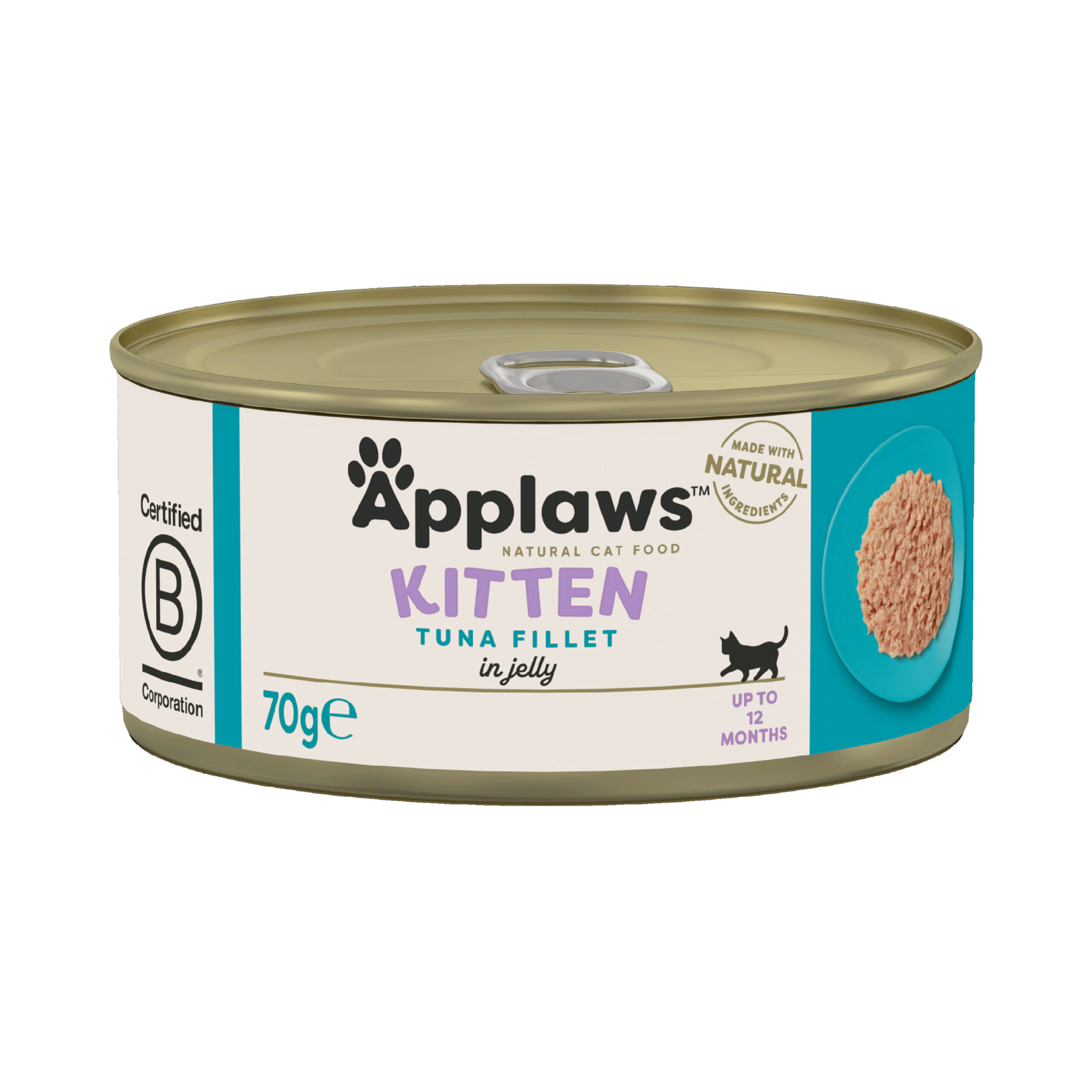 6020337-1 Applaws Kitten Thunfisch Nassfutter für Katzen 70g 24er Pack – Bild 1