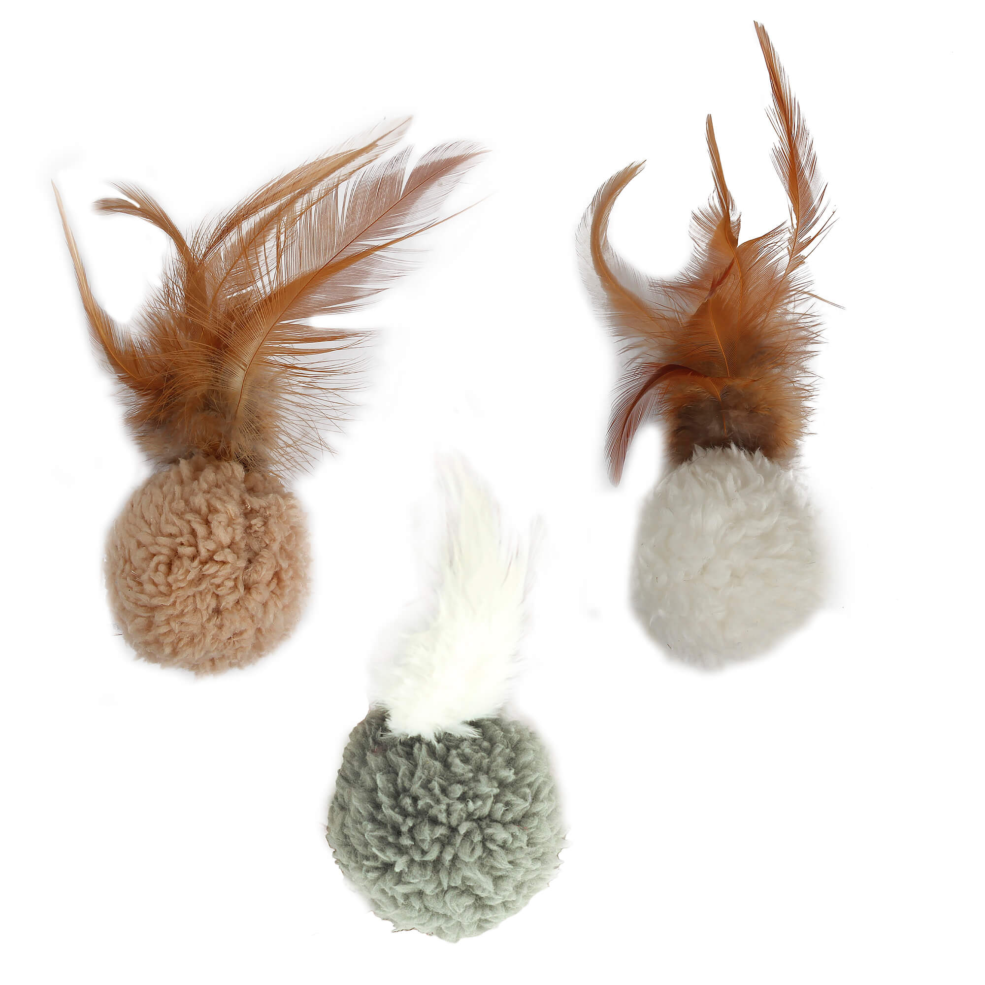 922.210.6-assortiert All for Paws Lambswool Spielzeug für Katzen – Bild 1